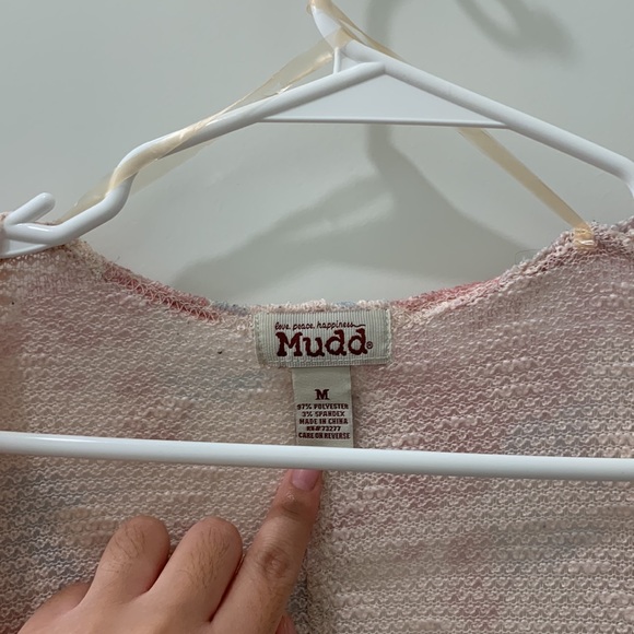 Like new 💖 Desert style 🌵dolman wrap for summer or autumn pink light knit - Picture 4 of 6